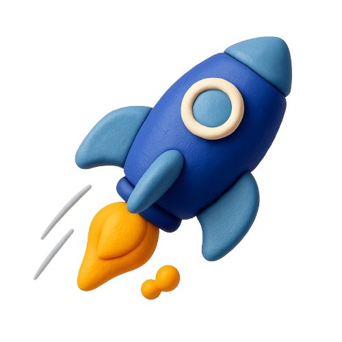 Rocket decoration